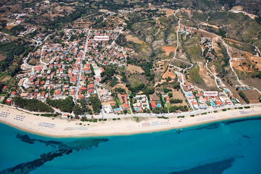 Theodora Studios & Apartments Skala  外观 照片