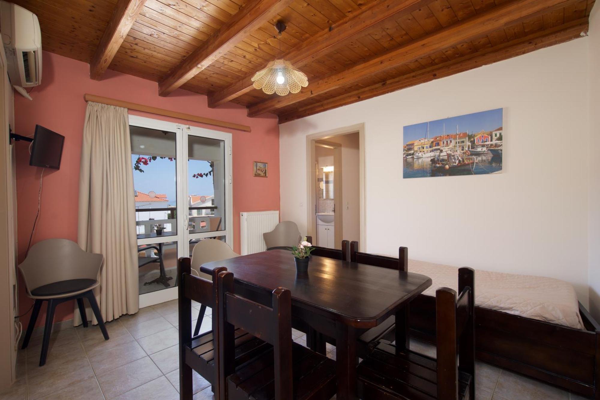 Theodora Studios & Apartments Skala  外观 照片